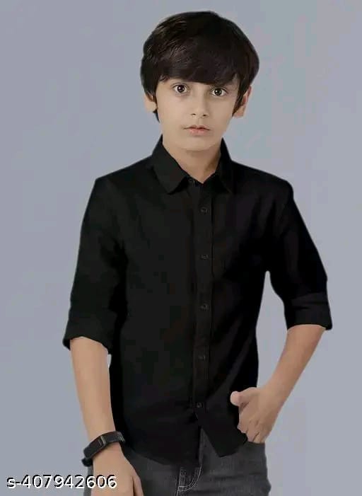Black Formal shirt