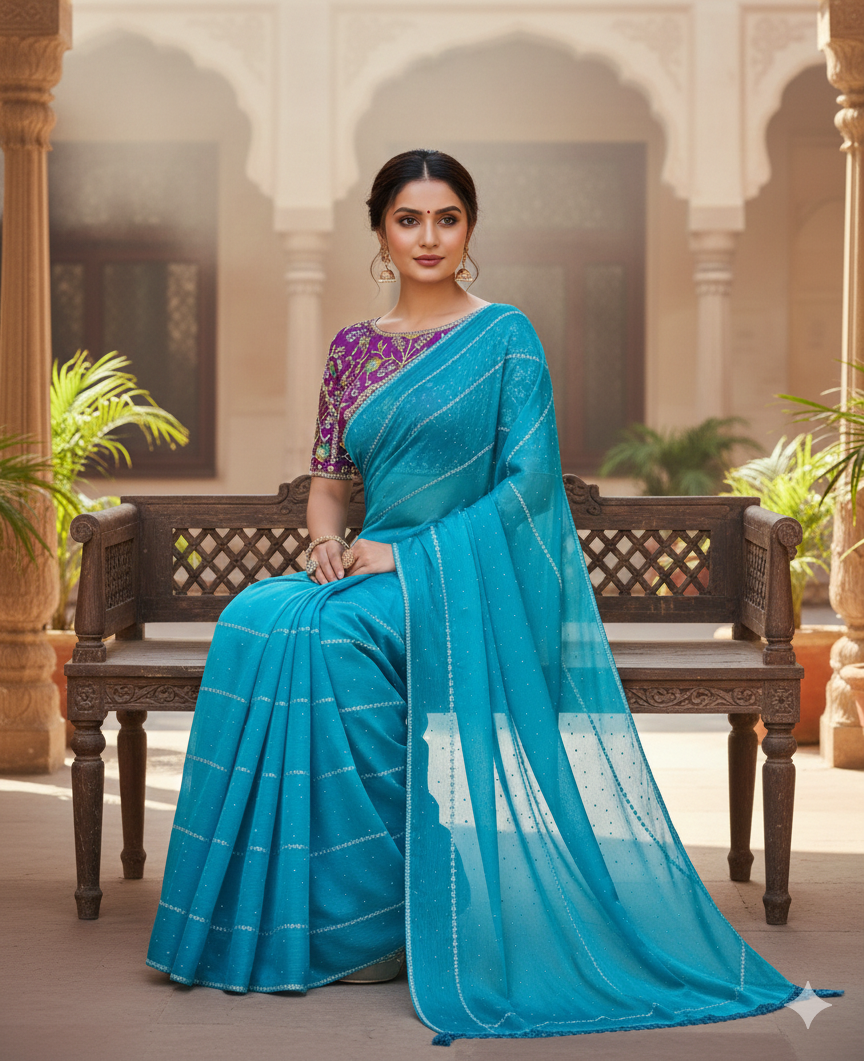 Georgette Saree